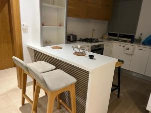 Kuchyň nebo kuchyňský kout v ubytování Superbe Appartement kantaoui sousse