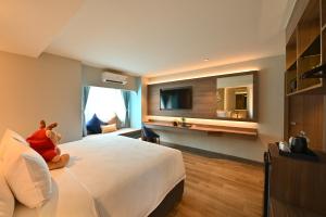 TV o dispositivi per l'intrattenimento presso Moose Hotel Nimman