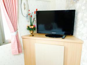 TV a/nebo společenská místnost v ubytování Kai Cheng Inn 旅館134 + 33 fotografií