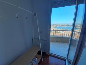 Balkón nebo terasa v ubytování Apartamentos Costas de Bueu B