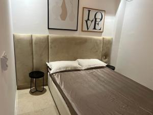 Postel nebo postele na pokoji v ubytování Superbe Appartement kantaoui sousse