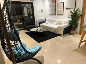 Posezení v ubytování Superbe Appartement kantaoui sousse