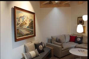 Posezení v ubytování Chalet Binna