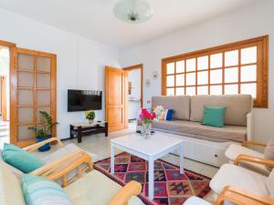 A television and/or entertainment centre at Agaete Pupe Home by Canariasgetaway