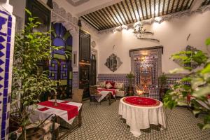 Restaurace v ubytování DAR EL AAMOURI