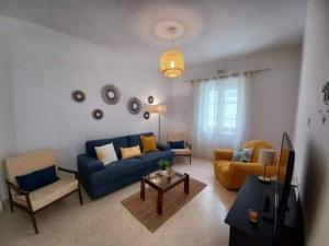 Posezení v ubytování Summer Marsalforn Holiday Apartment
