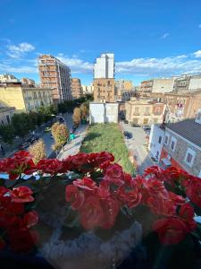 Nespecifikovaný výhled na destinaci Foggia nebo výhled na město při pohledu z penzionu