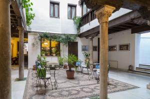 Patio nebo venkovní prostory v ubytování Casa del Capitel Nazarí