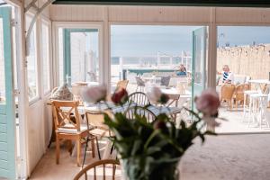Μπαλκόνι ή βεράντα στο Rijk aan Zee Ecolodges