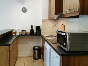 Кухня или кухненски бокс в Appartement Les Gets, 2 pièces, 4 personnes - FR-1-598-20