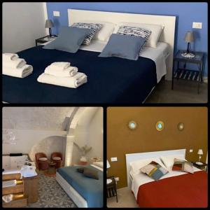 Postel nebo postele na pokoji v ubytování Nenetta Rooms & Suites Monopoli
