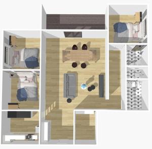Κάτοψη του Bella Luna III - Elégant appartement centre ville - Parking gratuit - Wifi ultra rapide-Appareil Massage-Netflix-Jeu société
