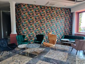 Posezení v ubytování Hotel Sphinx