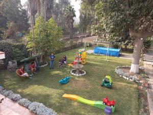Vaikų žaidimų erdvė apgyvendinimo įstaigoje casa campestre marina