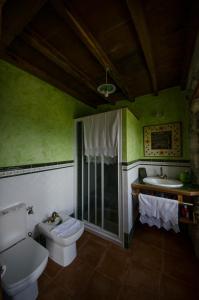 Koupelna v ubytování A Casua + 11 fotografií