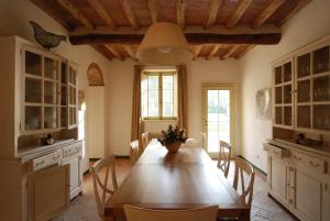 Dining area in the country house