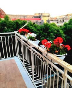 A balcony or terrace at Vacanze Napoletane