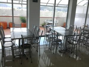 Hotel Santris餐厅或其他用餐的地方