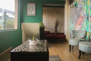 Posezení v ubytování Hotel Alika
