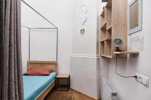Postel nebo postele na pokoji v ubytování Moosica Hostel