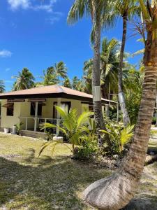 Zahrada ubytování Rangiroa Guest Paradise