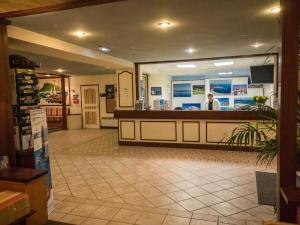 Lobbyn eller receptionsområdet på Résidence Mer & Golf Eugénie