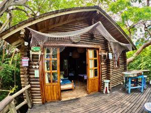 Κήπος έξω από το Mistica Island Hostel - Isla Palma