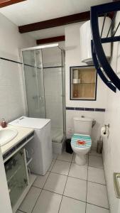 Koupelna v ubytování Appartement La Cannelle + 20 fotografií