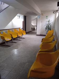 Χώρος καθιστικού στο Hotel Estación Central