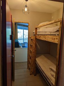 Postel nebo postele na pokoji v ubytování Andemu Studio cabine 2 à 4 personnes Barèges