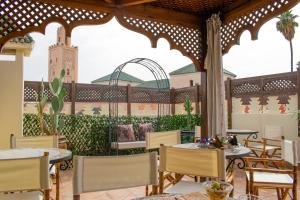 Restaurace v ubytování Perlekech Riad & Spa