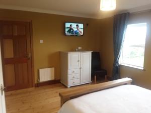 TV a/nebo společenská místnost v ubytování Doonard Manor B&B
