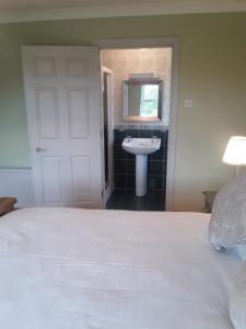 Postel nebo postele na pokoji v ubytování Doonard Manor B&B