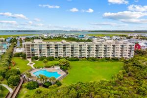 an aerial view of a resort with a swimming pool at Sands Villa 216 in Atlantic Beach