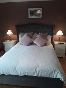 Postel nebo postele na pokoji v ubytování Doonard Manor B&B