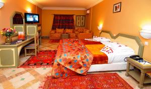 Postel nebo postele na pokoji v ubytování Diwane Hotel & Spa Marrakech