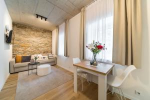 Posezení v ubytování Rákosárna Suites & Apartments
