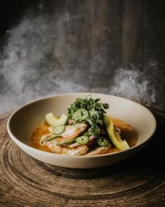 酒店内部或周边提供的食物