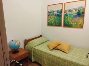 Posteľ alebo postele v izbe v ubytovaní Alcamo Rooms con garage privato