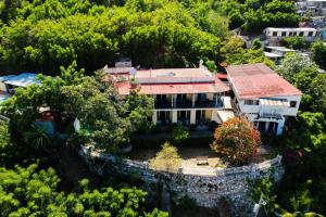 Habitation Des Lauriers في كاب هايتي: اطلالة جوية على منزل على جبل