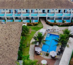 Bazén v ubytování Imperatriz Paraty Hotel nebo v jeho okolí
