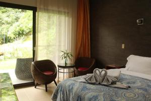 Katil atau katil-katil dalam bilik di The Haven - Hotel & Spa, - Adults Only