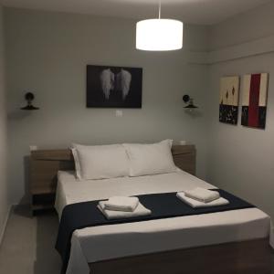 Ένα ή περισσότερα κρεβάτια σε δωμάτιο στο La casa di Elen