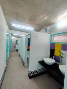 Koupelna v ubytování Gili Beach Bum Hostel