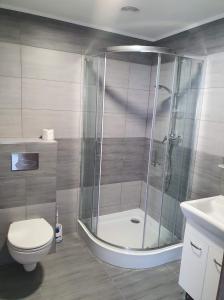 Kúpeľňa v ubytovaní Stajnia Kruki