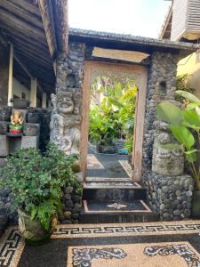 Zahrada ubytování Krisna Homestay