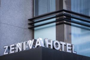 Certifikát, hodnocení, plakát nebo jiný dokument vystavený v ubytování Zeniva Hotel
