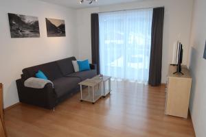 TV a/nebo společenská místnost v ubytování Appartement Bergzeit