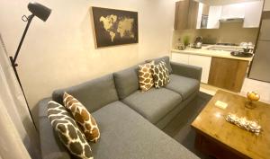 Kuchyňa alebo kuchynka v ubytovaní Luxueux Appartement avec Vue Panoramique, Proche de la Gare WELCOME STAY