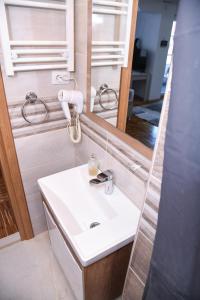 Koupelna v ubytování Demir Apartmani + 37 fotografií